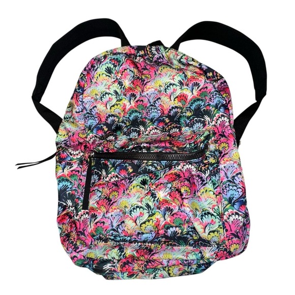 Cynthia Rowley GO Multicolor Adjustable Backpack Marble‎ Colorful Feminine Fairy - Picture 1 of 8